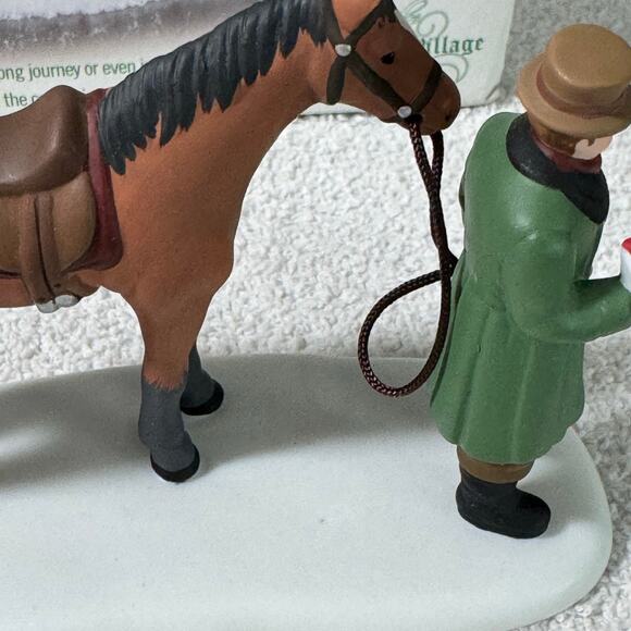 Dept 56 Dickens Series 1998 Until We Meet Again #58414 2pc. Set - Picture 6 of 12